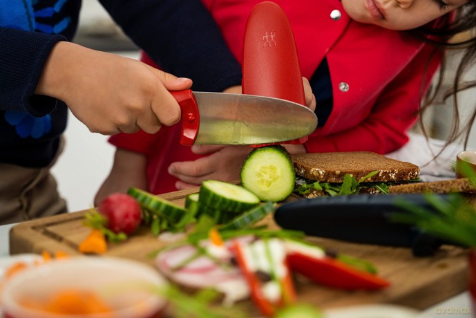 Zwilling - Twinny Kids Chef Knife - Red - 10 cm