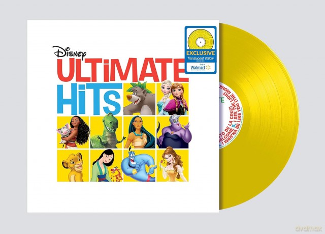 Disney Ultimate Hits (Translucent Yellow) [Winyl]