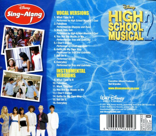 High School Musical vol.2 Sing A Long [CD]