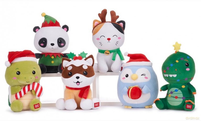 Kawaii Kuties pluszak 24cm seria świąteczna MIX