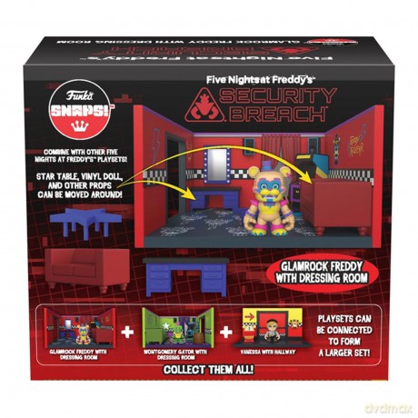 Funko Snaps! Five Nights at Freddy's Glamrock Freddy with Dressing Room 21x FNAF23cm