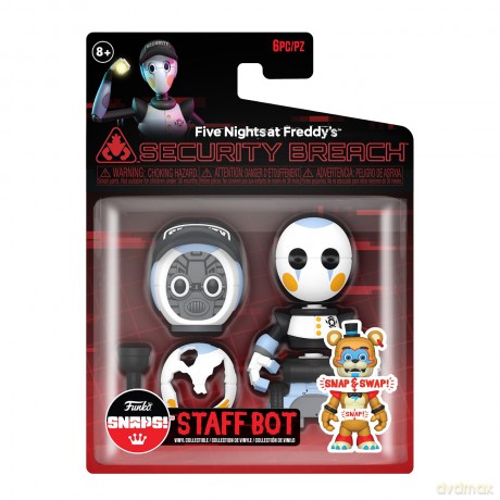 Funko Snaps! Five Nights at Freddy's Security Staff Bot 15x21cm FNAF
