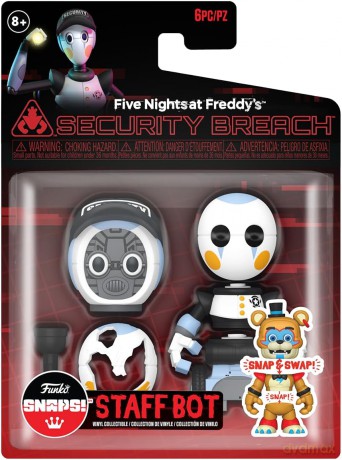 Funko Snaps! Five Nights at Freddy's Security Staff Bot 15x21cm FNAF