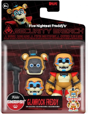 Funko Snaps! Five Nights at Freddy's Glamrock Freddy Fazbear 15x21cm FNAF