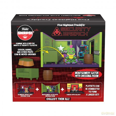 Funko Snaps! Five Nights at Freddy's Montgomery Gator with Dressing Room 21x23cm FNAF