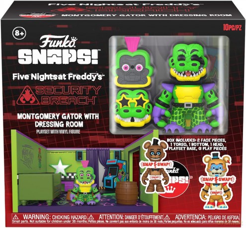 Funko Snaps! Five Nights at Freddy's Montgomery Gator with Dressing Room 21x23cm FNAF