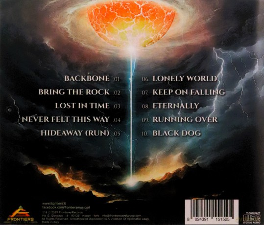 Ronnie Romero: Backbone [CD]