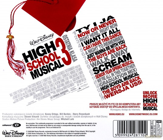High School Musical vol. 3 (Polska Wersja) [CD]
