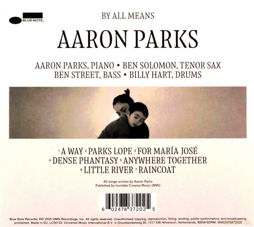 Aaron Parks: By All Means [CD]