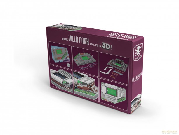 3D Stadium Puzzles - Aston Villa [PUZZLE]