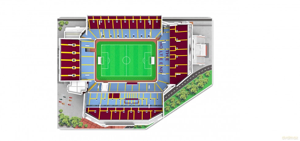3D Stadium Puzzles - Aston Villa [PUZZLE]