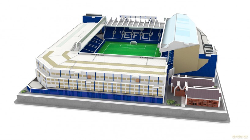 3D Stadium Puzzles - Everton [PUZZLE]