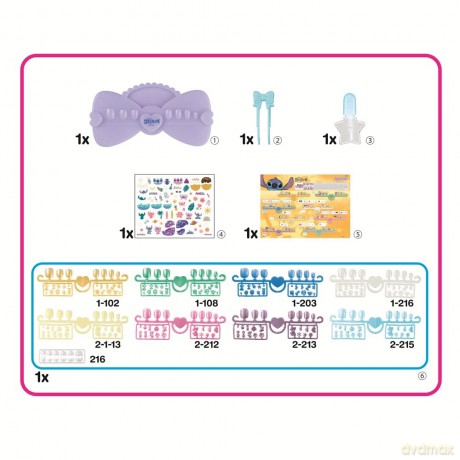 Aquabeads Stitch Studio Paznokci