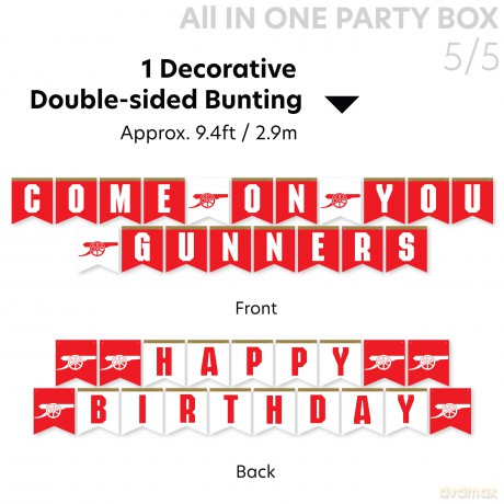 Arsenal FC ALL-IN-ONE Party Box