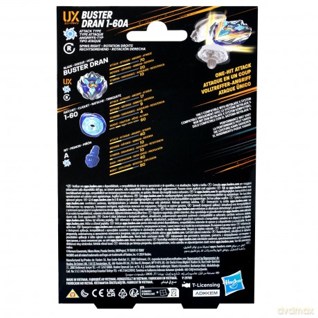 Beyblade X - Starter Pack - Buster Dran 1-60A (Attack)
