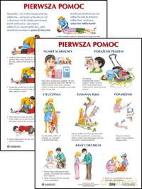 Pierwsza Pomoc Plansze Edukacyjne [KSIĄŻKA]