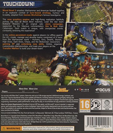 Blood Bowl 2 [GRA XBOX ONE]