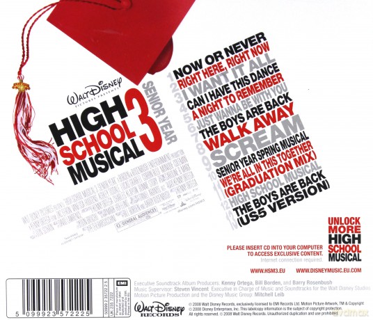 High School Musical vol.3 soundtrack [CD]