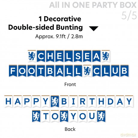 Chelsea FC - ALL-IN-ONE Party Box