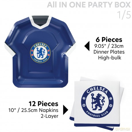 Chelsea FC - ALL-IN-ONE Party Box