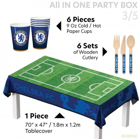 Chelsea FC - ALL-IN-ONE Party Box