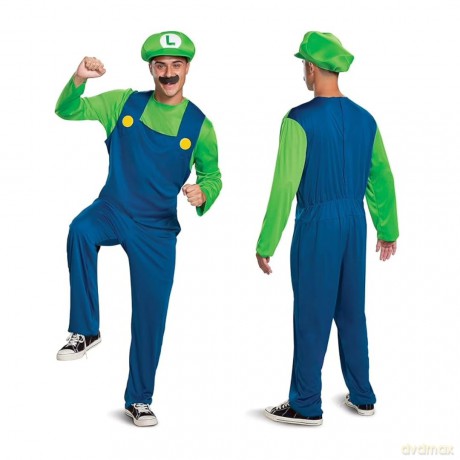Disguise Super Mario Bros. Luigi Classic Adult M (38-40)