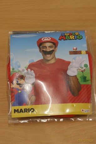 Disguise Super Mario Bros. Mario Adult Accessory Kit