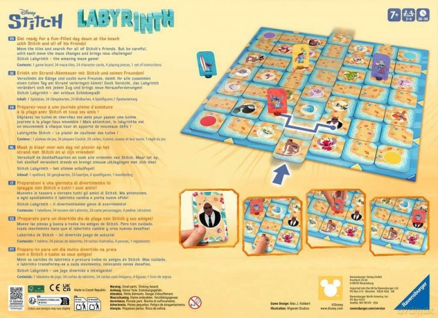 Disney Stitch Labyrinth [GRA PLANSZOWA]