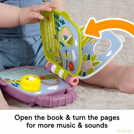Fisher Price - Purple Monkey Book