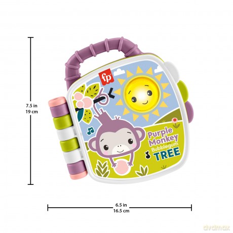 Fisher Price - Purple Monkey Book