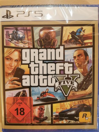 Grand Theft Auto V (5) (German Box) [GRA PS5]