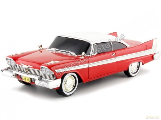 Greenlight Collectibles - 1/24 Christine (Evil Version) - 1958 Plymouth Fury