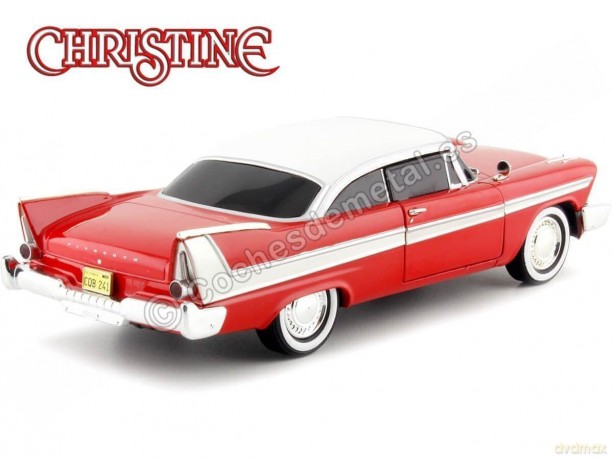 Greenlight Collectibles - 1/24 Christine (Evil Version) - 1958 Plymouth Fury
