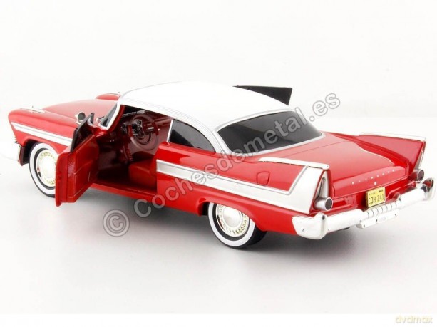 Greenlight Collectibles - 1/24 Christine (Evil Version) - 1958 Plymouth Fury
