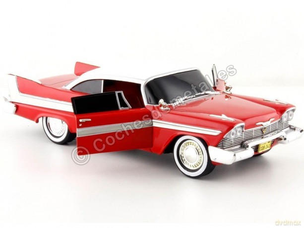 Greenlight Collectibles - 1/24 Christine (Evil Version) - 1958 Plymouth Fury