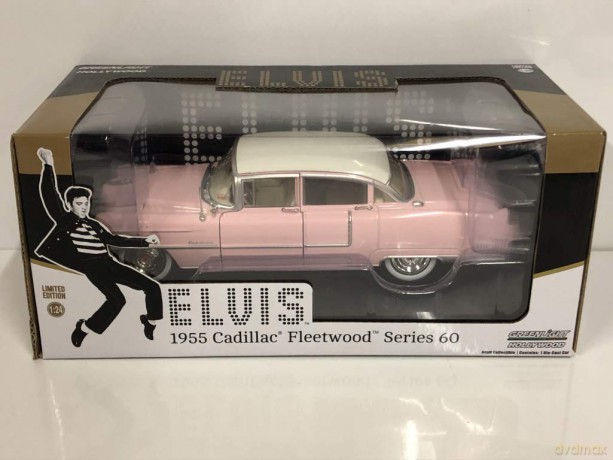 Greenlight Collectibles - 1/24 Elvis Presley - 1955 Pink Cadillac Fleetwood