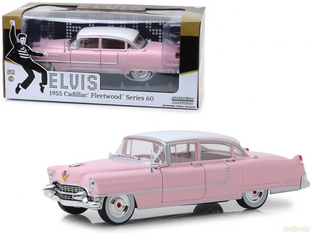 Greenlight Collectibles - 1/24 Elvis Presley - 1955 Pink Cadillac Fleetwood