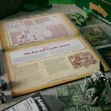 Hero Quest Crypt of Perpetual Darkness [GRA PLANSZOWA]