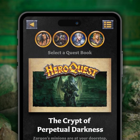 Hero Quest Crypt of Perpetual Darkness [GRA PLANSZOWA]