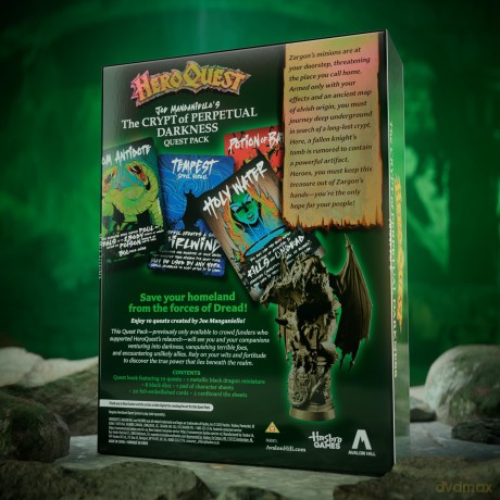 Hero Quest Crypt of Perpetual Darkness [GRA PLANSZOWA]