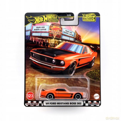 Hot Wheels - Premium Boulevard - 69 Ford Mustand Boss 302