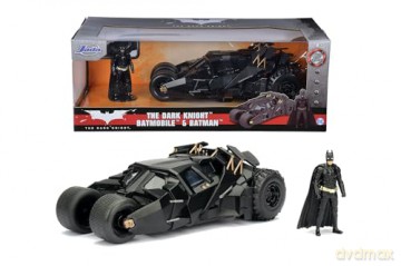 Jada - Batman The Dark Knight Batmobile 1:24 Die-Cast w/figure