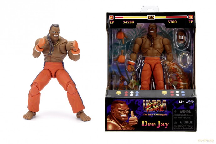 Jada - Deejay Street Fighter 6" Deluxe Collector Figure