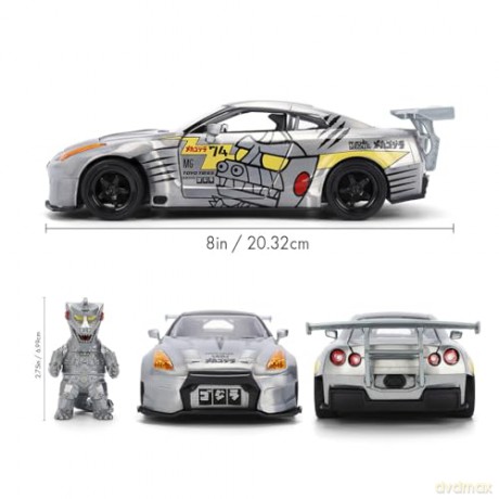 Jada - Godzilla Nissan GTR 1:24 Die-Cast