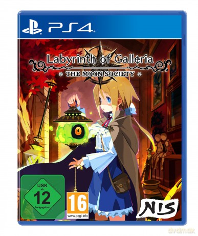 Labyrinth of Galleria: The Moon Society Standard Edition GERMAN [GRA PS4]