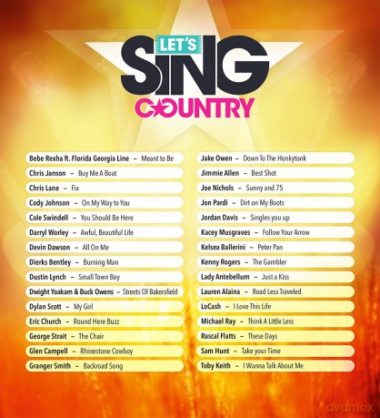 Let's Sing: Country [GRA XBOX ONE]
