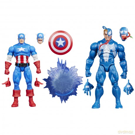 Marvel Legends Series - Gamerverse (Captain America vs Venom)