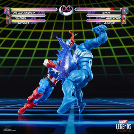Marvel Legends Series - Gamerverse (Captain America vs Venom)