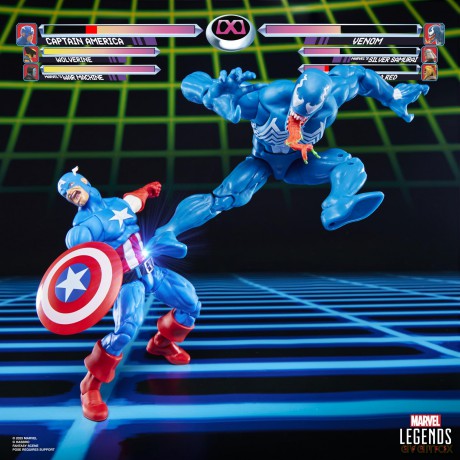 Marvel Legends Series - Gamerverse (Captain America vs Venom)