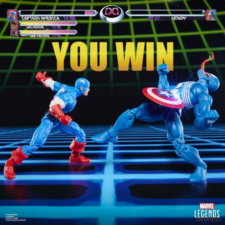 Marvel Legends Series - Gamerverse (Captain America vs Venom)